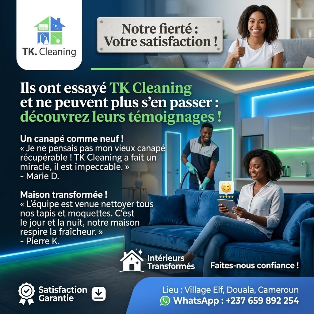 Contenu TK Cleaning